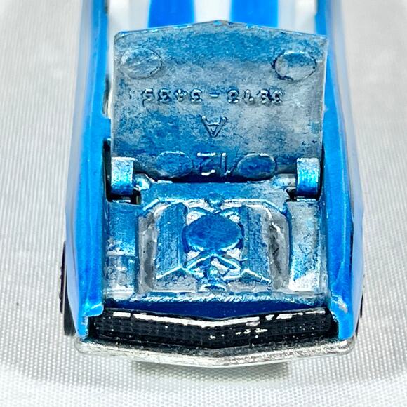 Hot Wheels '67 Camaro Convertible Redline Hood Opens 1982 Thailand Blue White - Picture 8 of 16